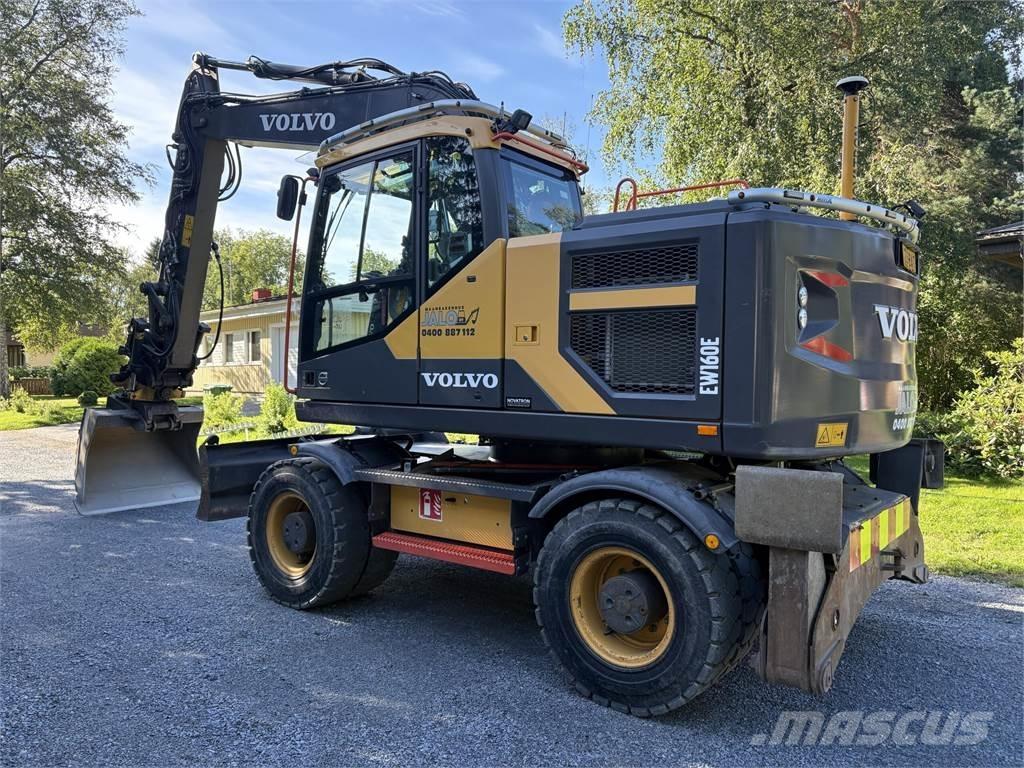 Volvo EW160E Wielgraafmachines
