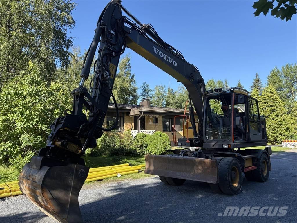 Volvo EW160E Wielgraafmachines