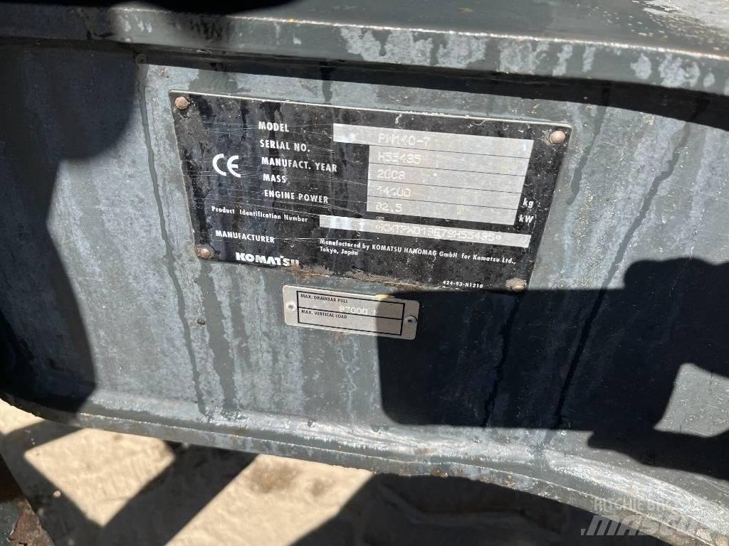 Komatsu PW 140-7 Wielgraafmachines