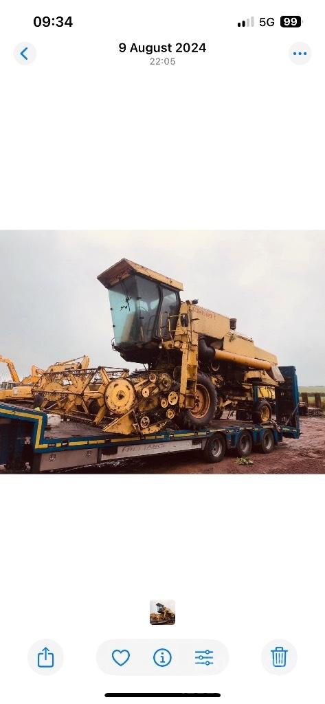 New Holland 8050 Maaidorsmachines