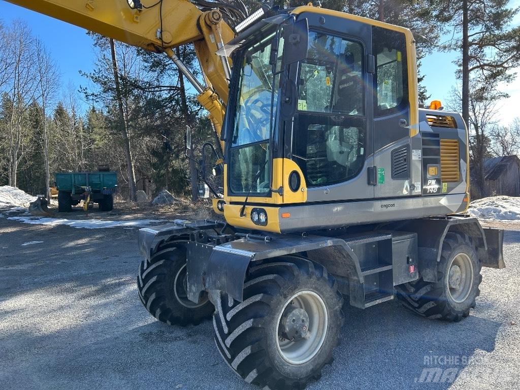 Komatsu PW148 -10 Wielgraafmachines