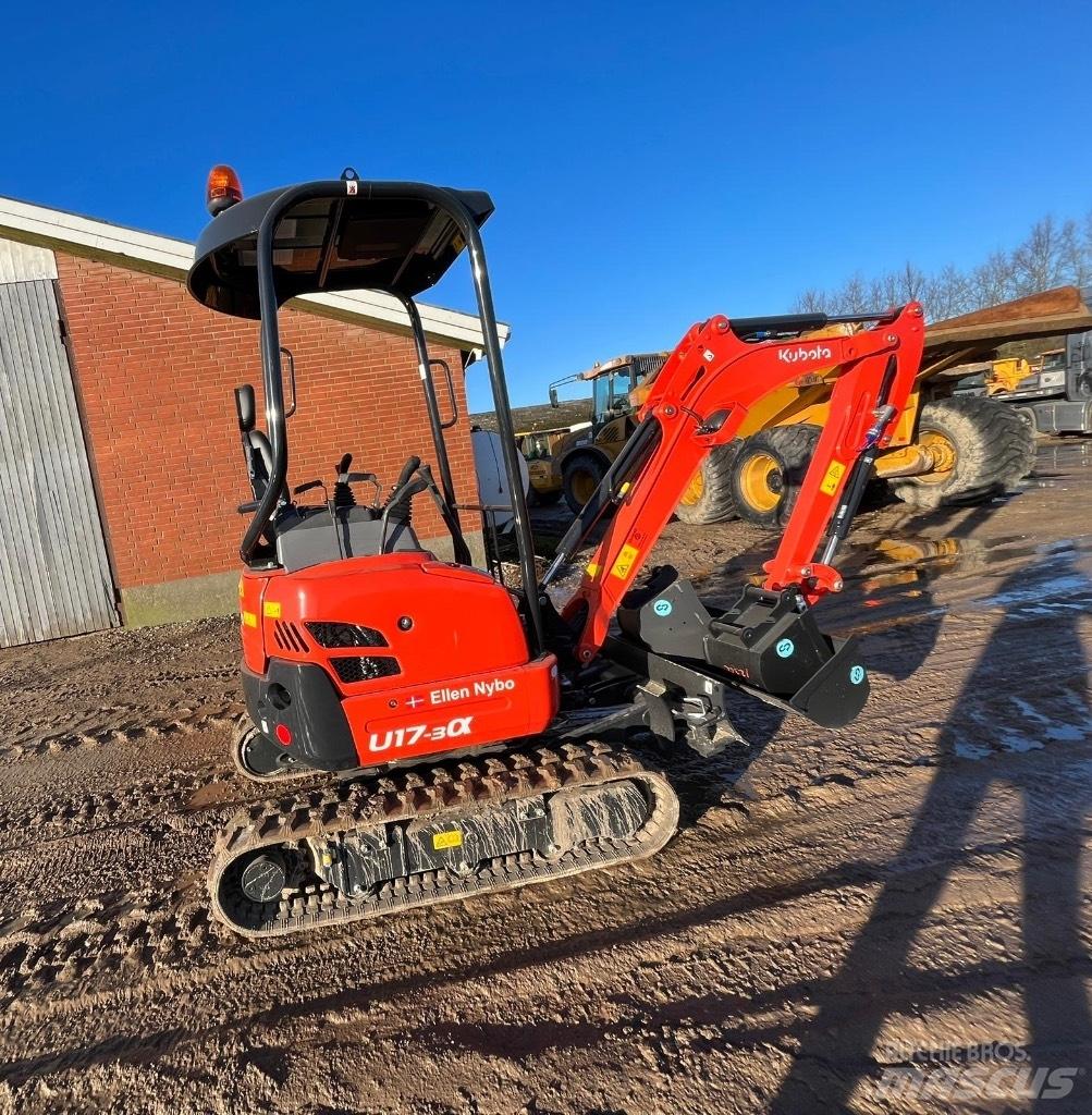 Kubota U 17-3 Minigraafmachines < 7t