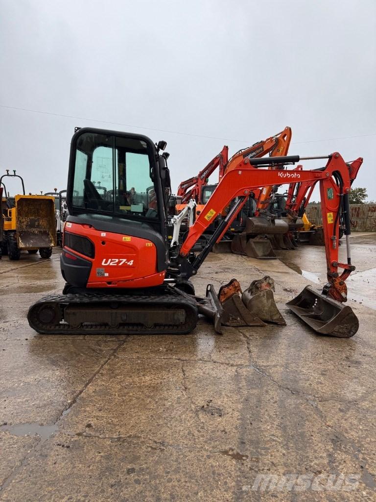 Kubota U 27-4 Minigraafmachines < 7t