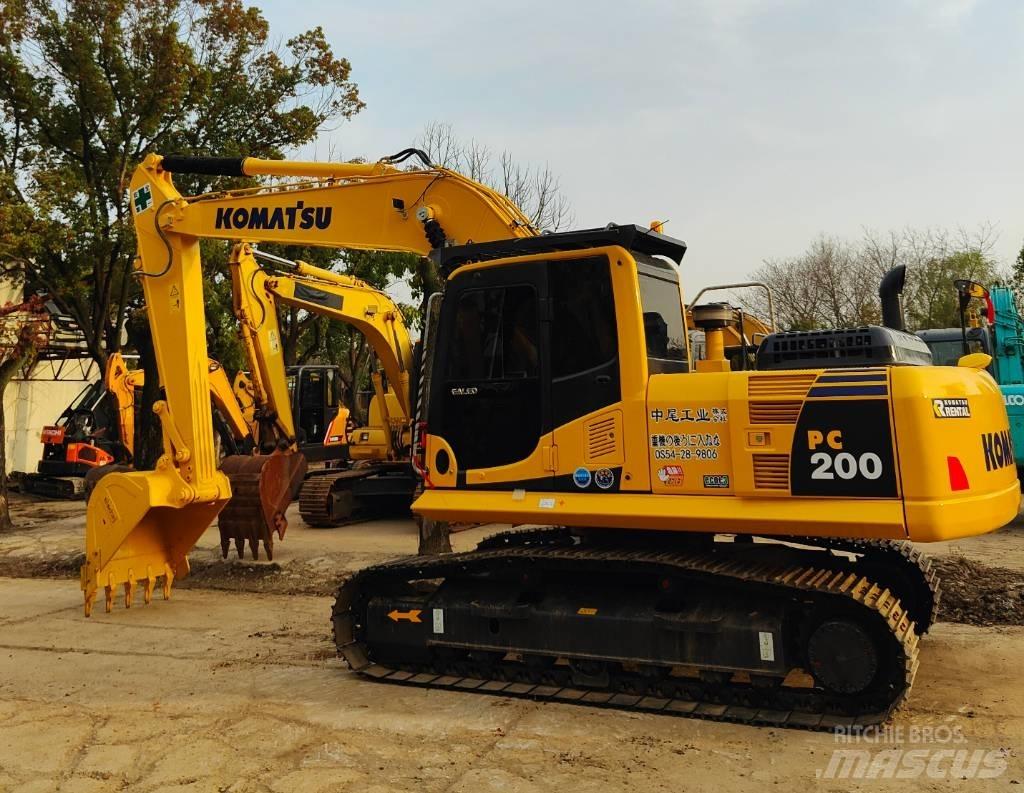 Komatsu PC200 Rupsgraafmachines
