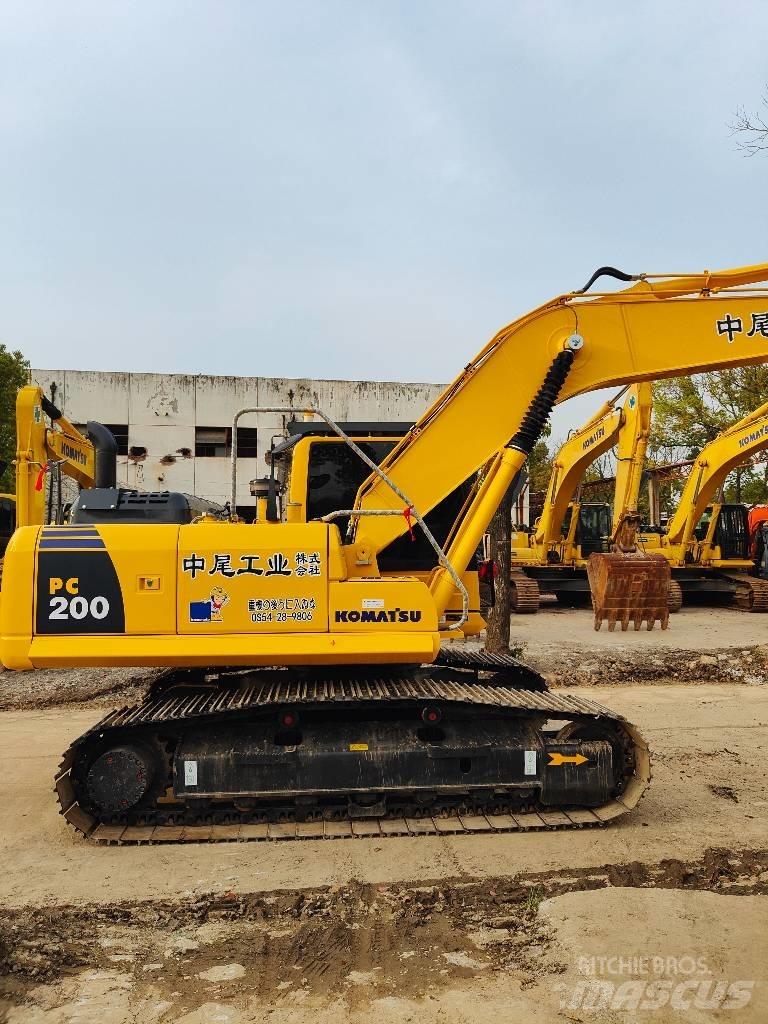 Komatsu PC200 Rupsgraafmachines