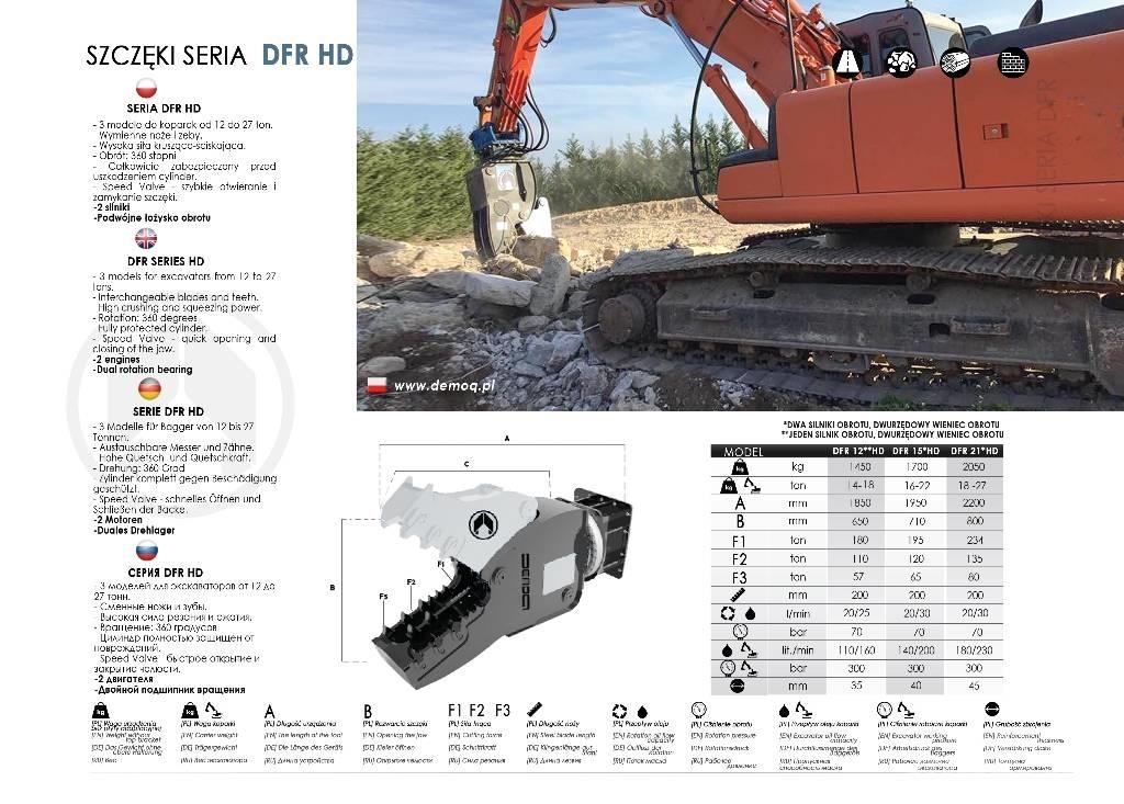  DEMOQ DFR21 HD Vergruizers