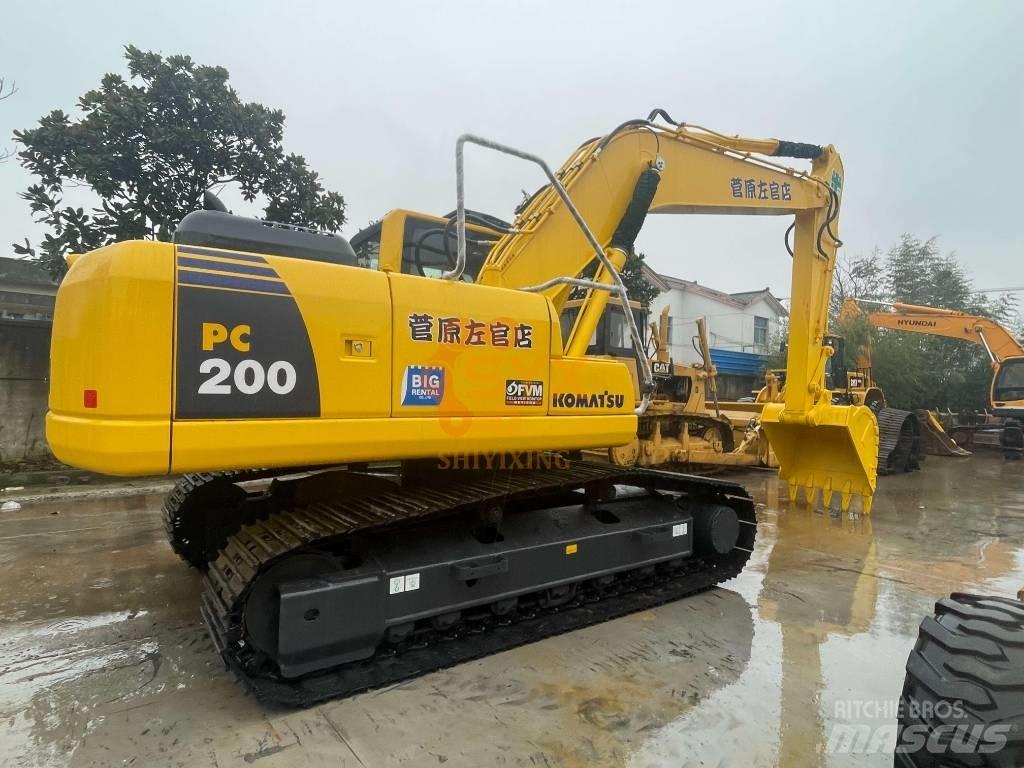 Komatsu PC 200 Rupsgraafmachines