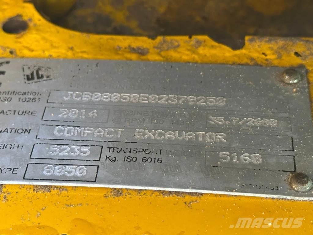 JCB 8050 Minigraafmachines < 7t