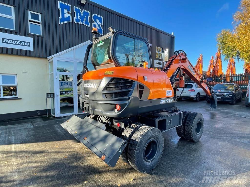 Doosan Dx57W-7 Wielgraafmachines