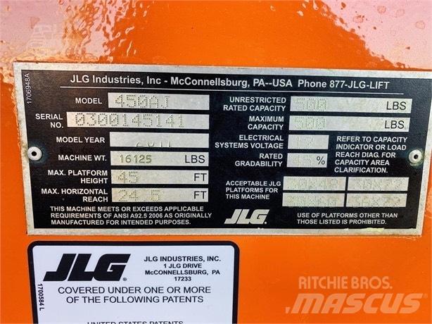 JLG 450 AJ II Knikarmhoogwerkers