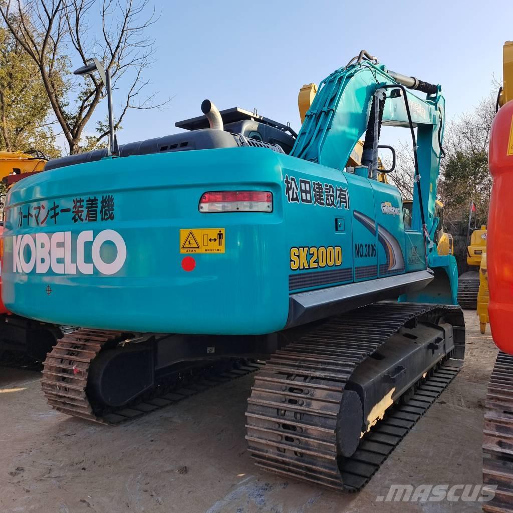 Kobelco SK200-8 Rupsgraafmachines