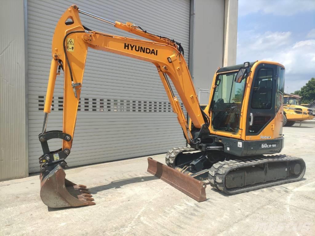Hyundai R60CR-9A Minigraafmachines < 7t