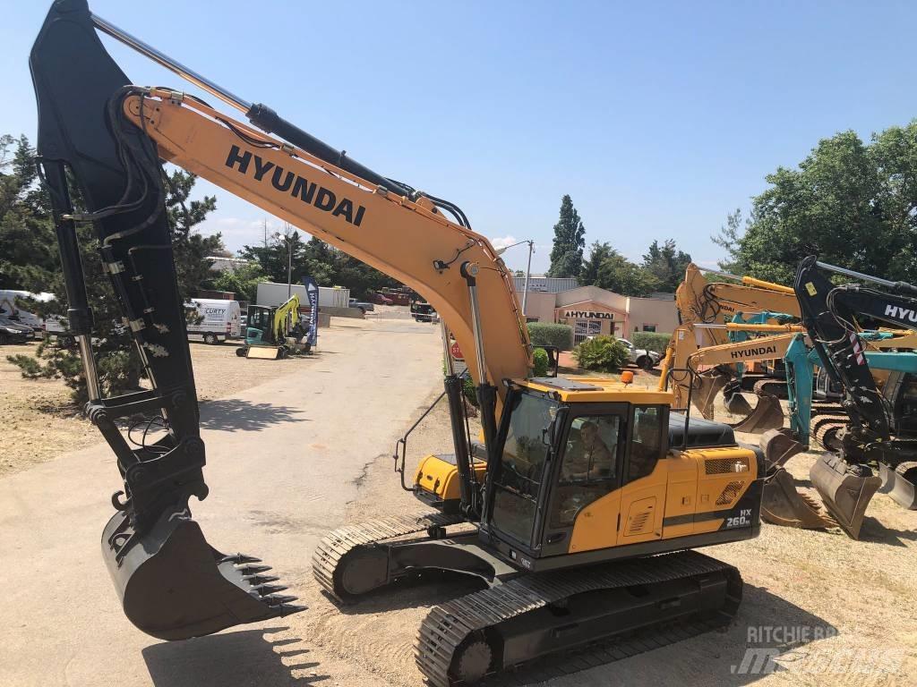 Hyundai HX260NL Rupsgraafmachines
