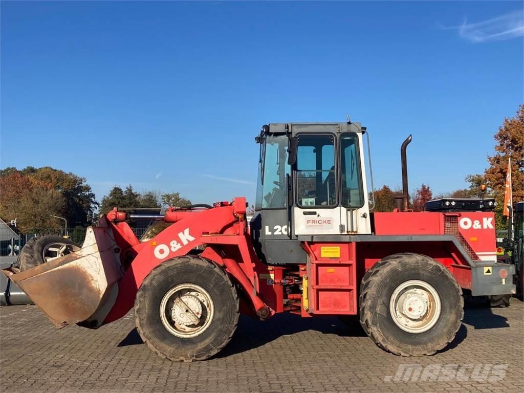 O&K L 20 Wielladers