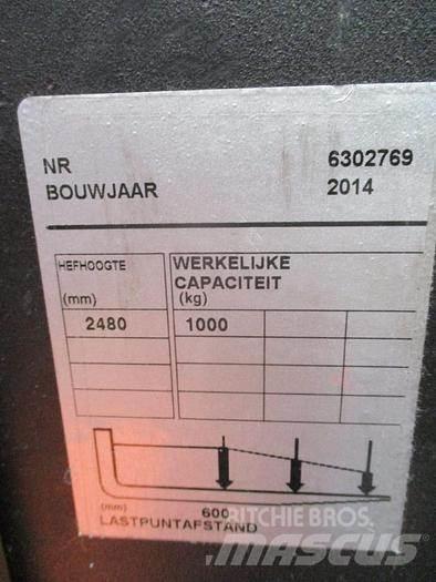 BT OME 100N OPTIO Orderpicker voor hoog niveau