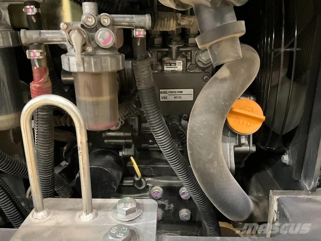 Hitachi ZX 17 U-5 Minigraafmachines < 7t