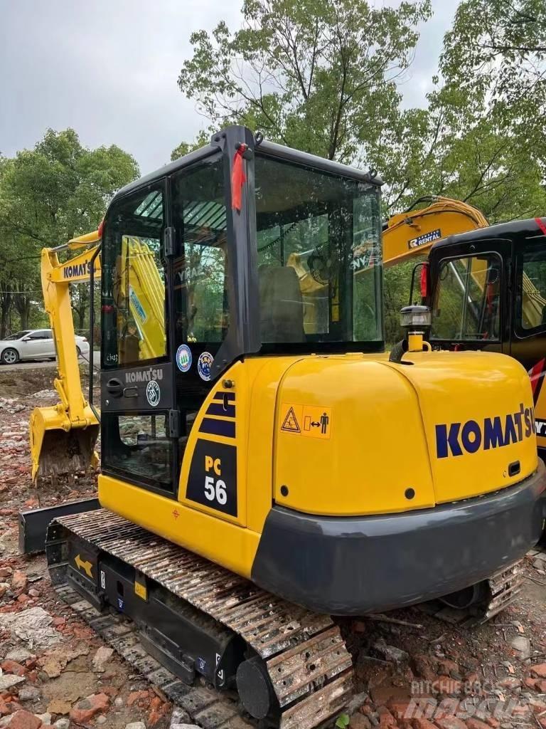 Komatsu PC56-7 Rupsgraafmachines