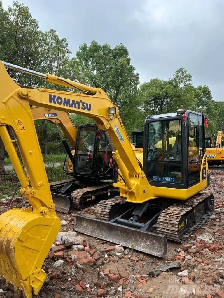 Komatsu PC56-7 Rupsgraafmachines