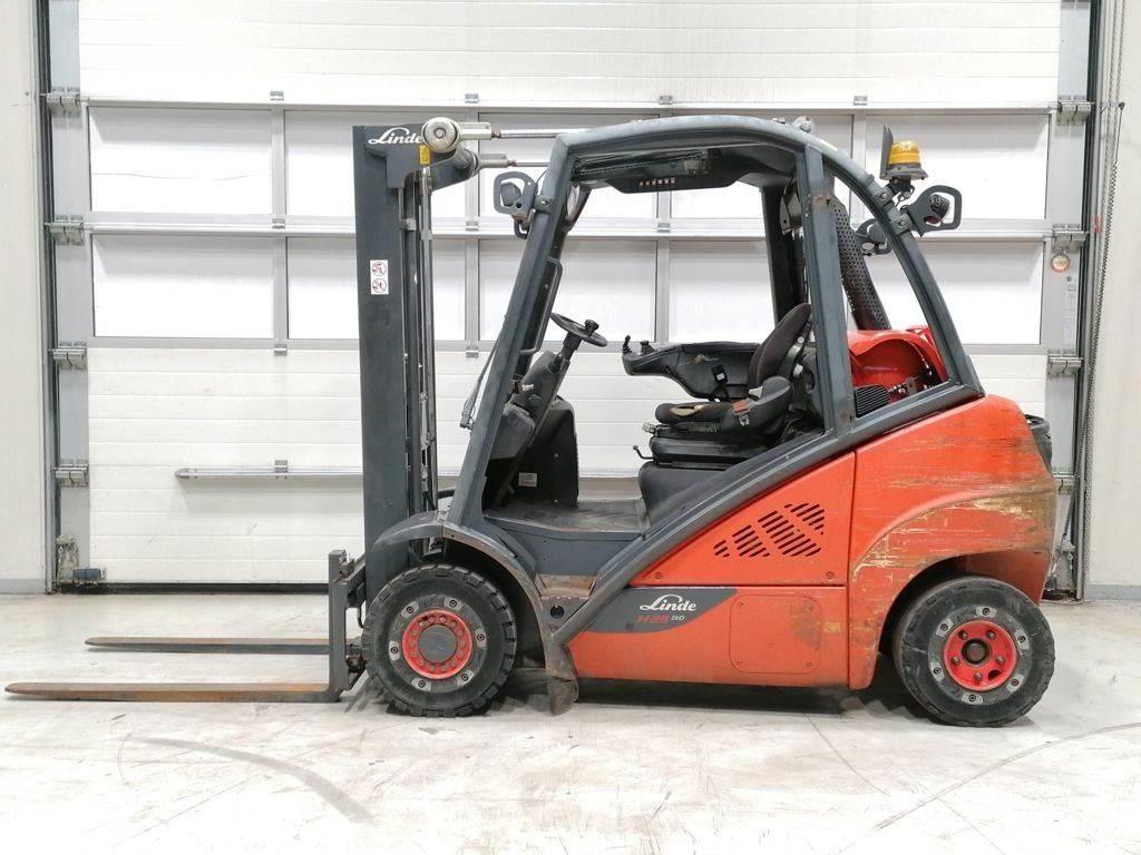 Linde H25T-02 LPG heftrucks