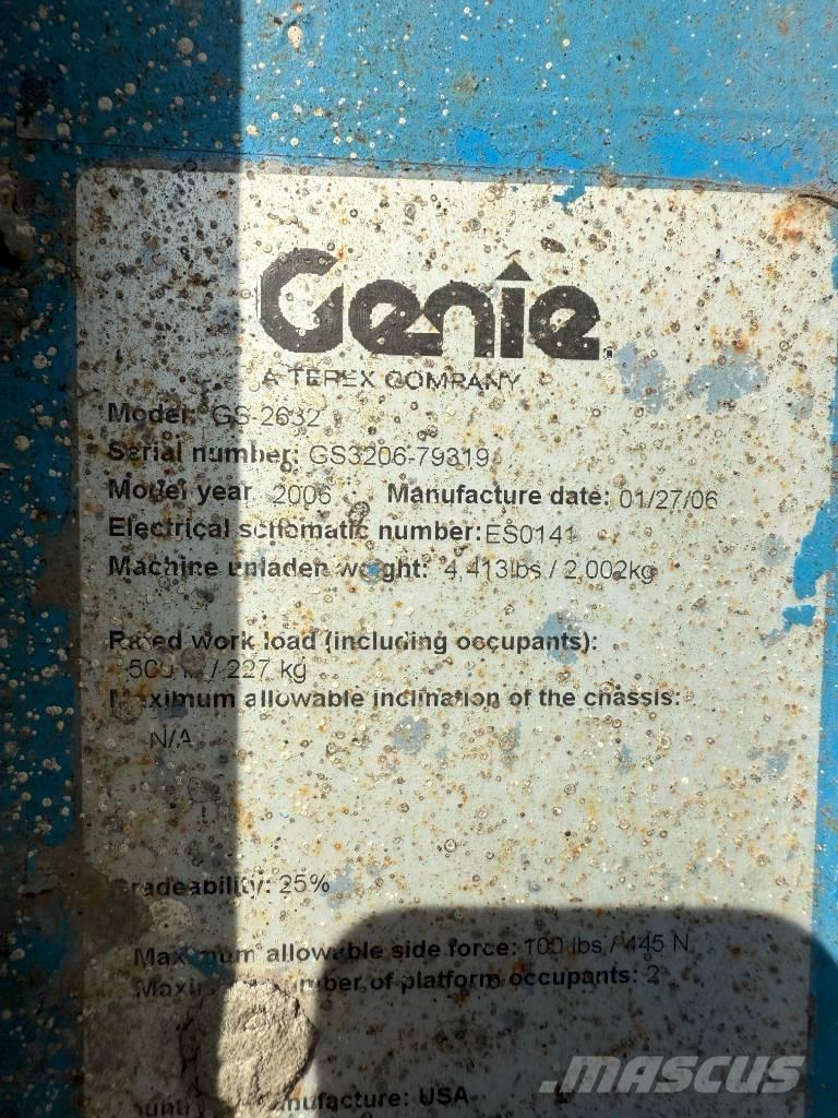 Genie GS 2632 Schaarhoogwerkers