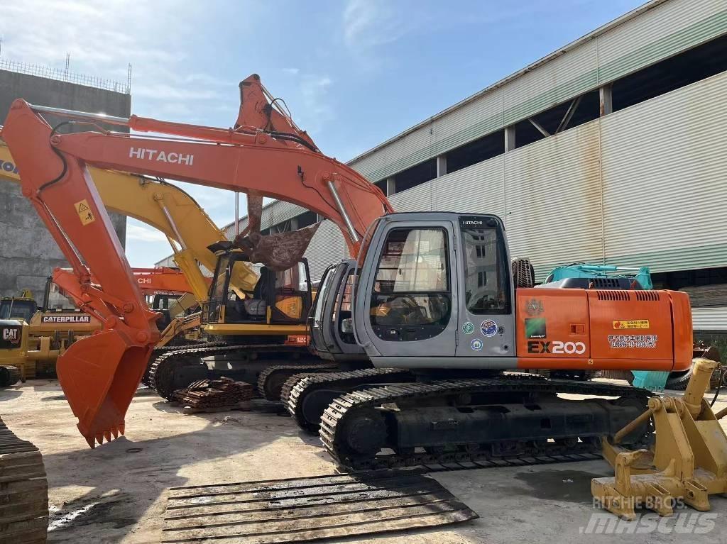 Hitachi EX 200 Rupsgraafmachines