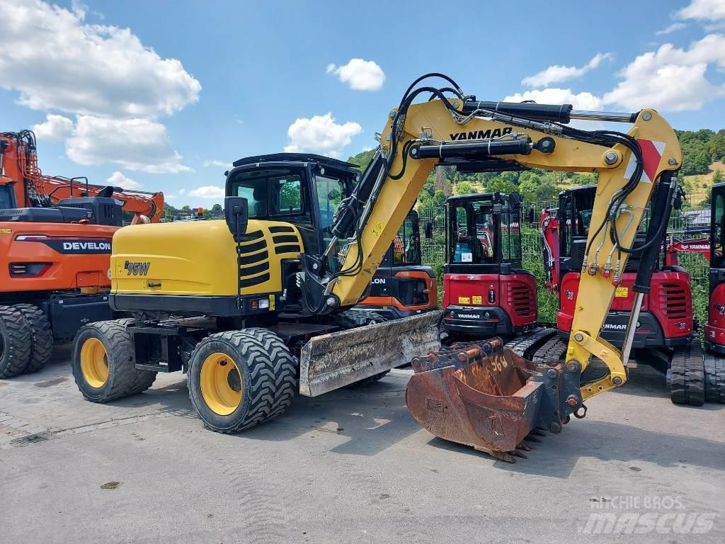 Yanmar B 95 W Wielgraafmachines