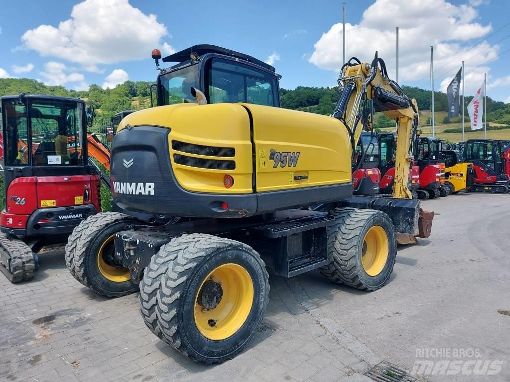 Yanmar B 95 W Wielgraafmachines