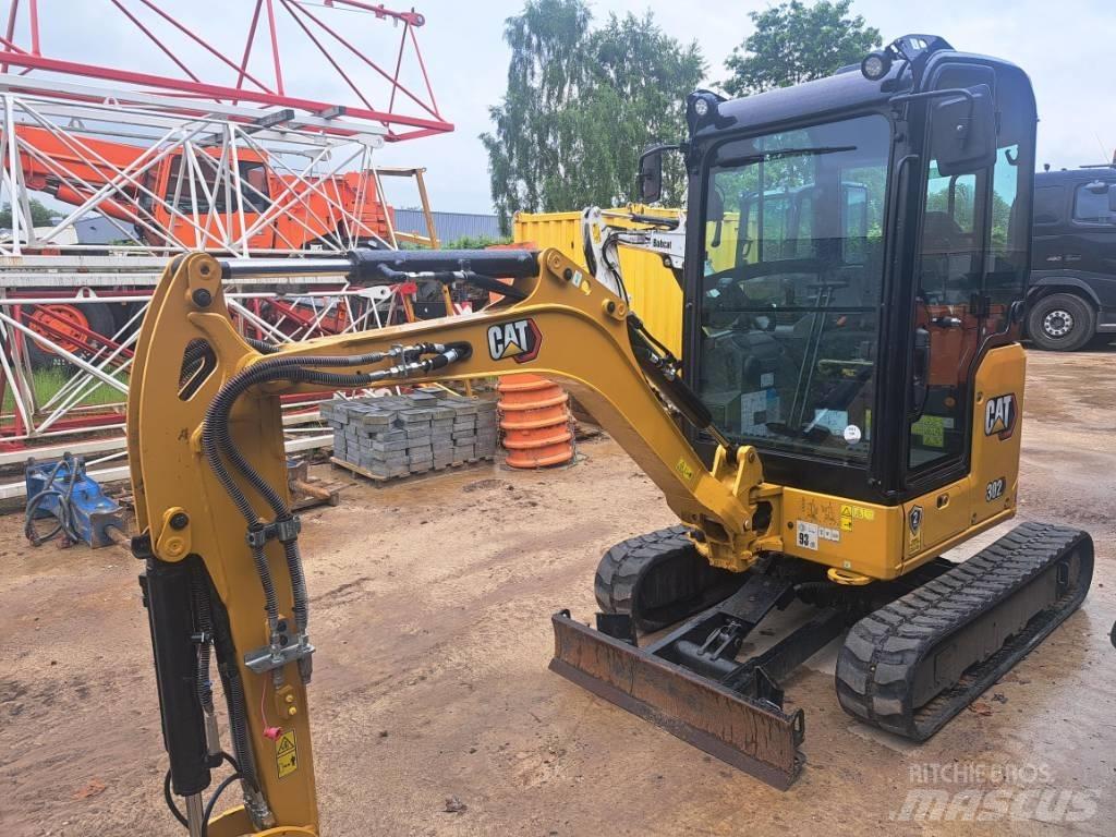 CAT 302cr Minigraafmachines < 7t