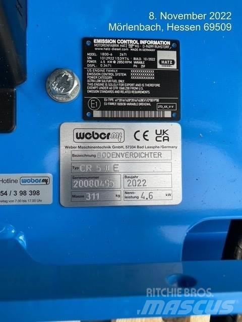 Weber CR5-II E Trilmachines