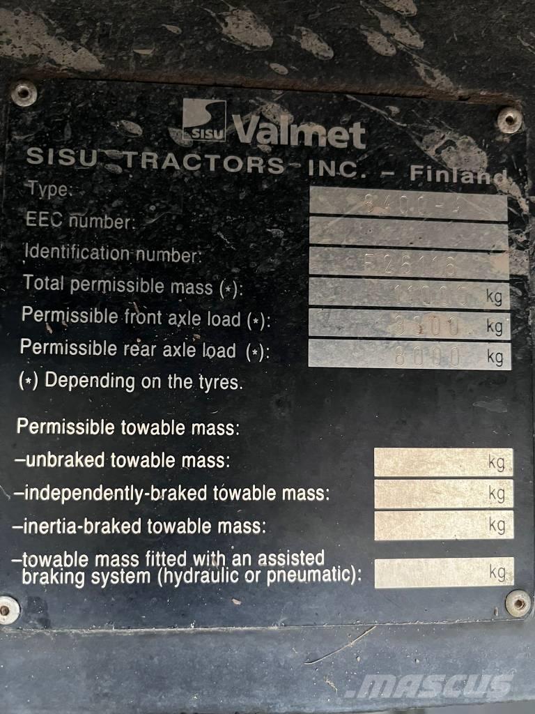 Sisu Valmet 8400 Tractoren