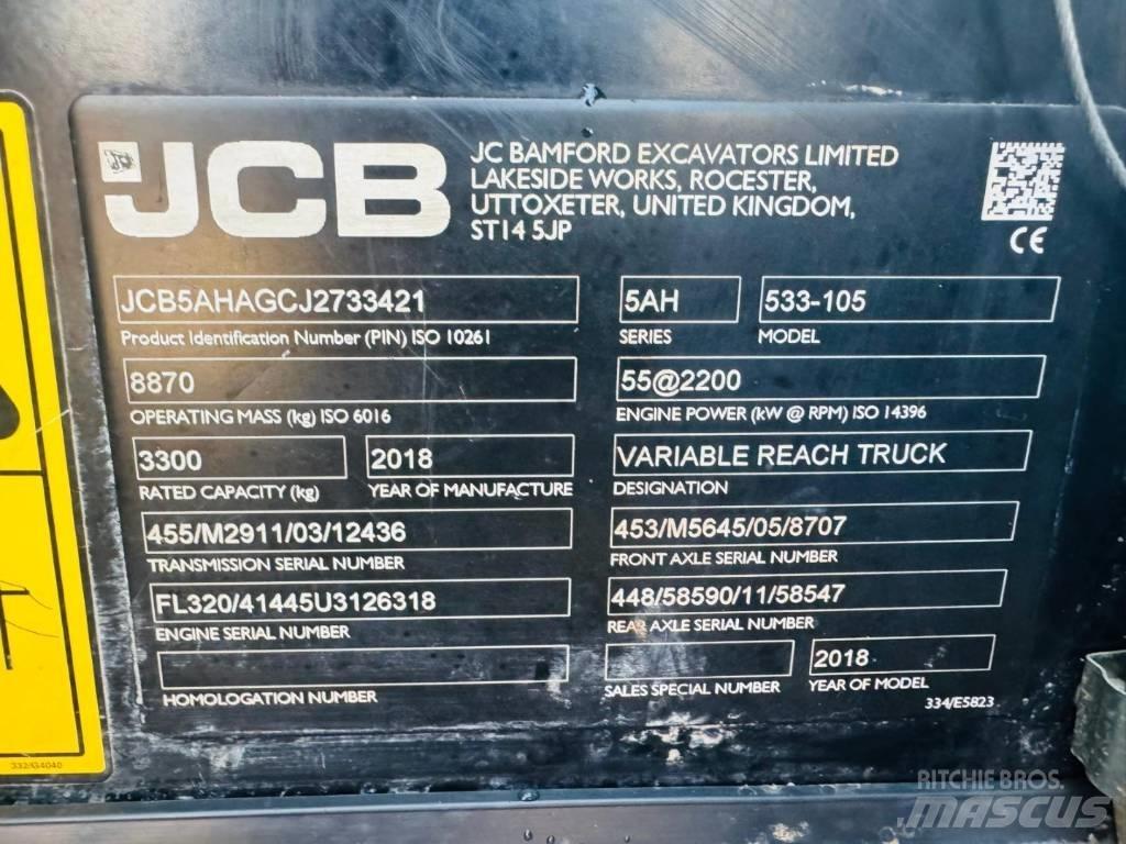 JCB 533-105 Verreikers