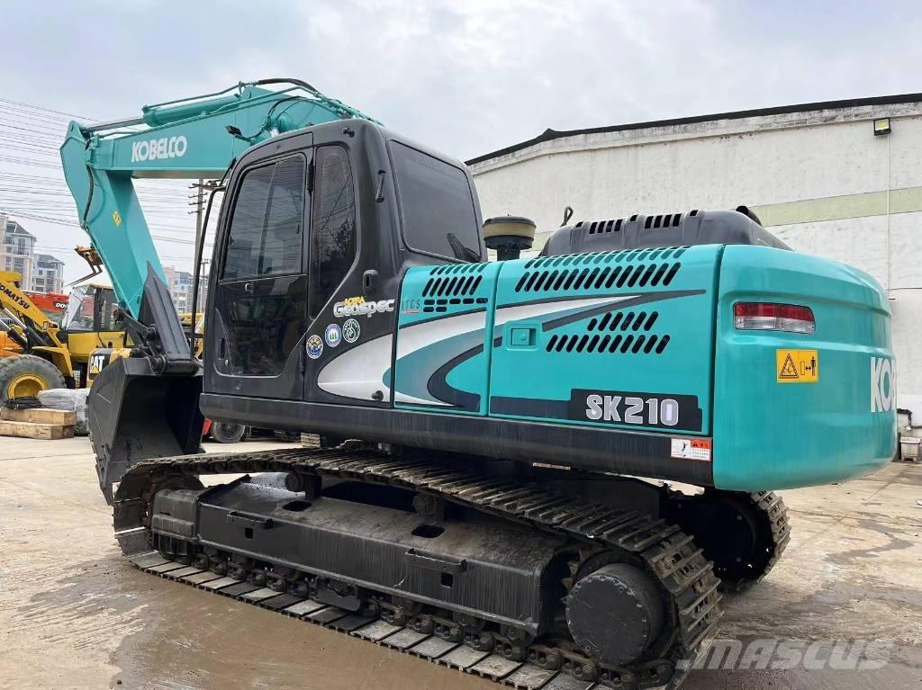 Kobelco SK 210 Rupsgraafmachines