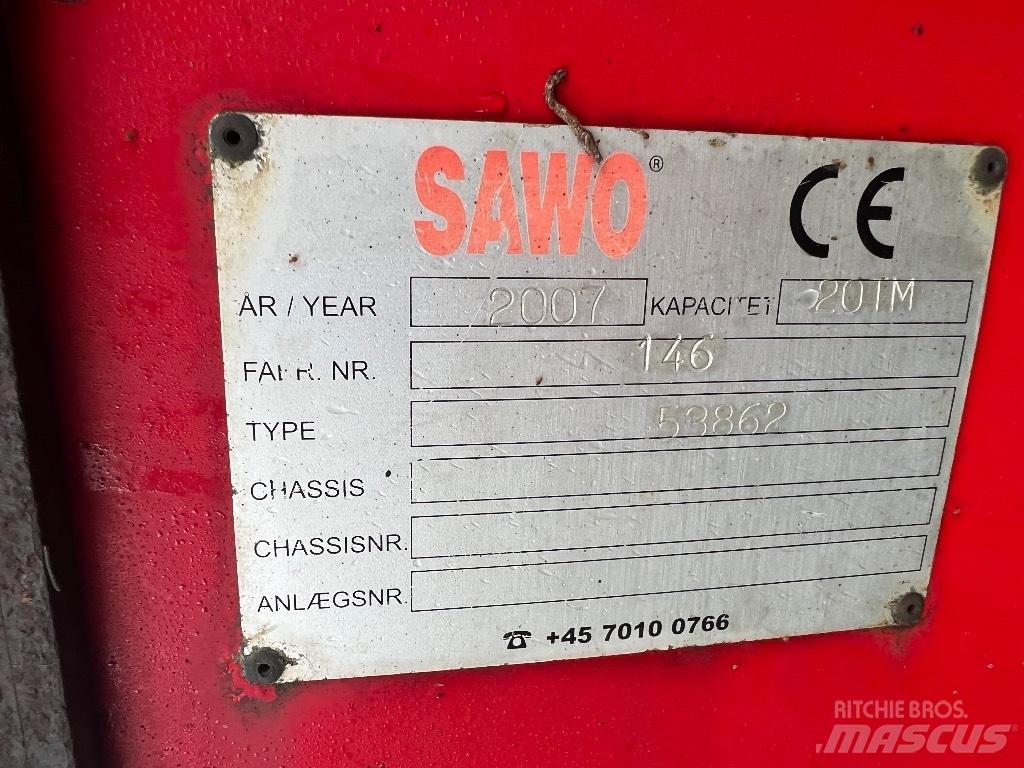 Hiab 20tm Krankonsol Laadkranen