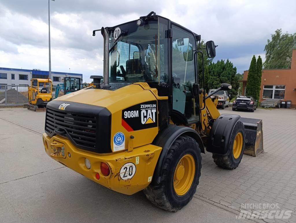 CAT 908M Wielladers
