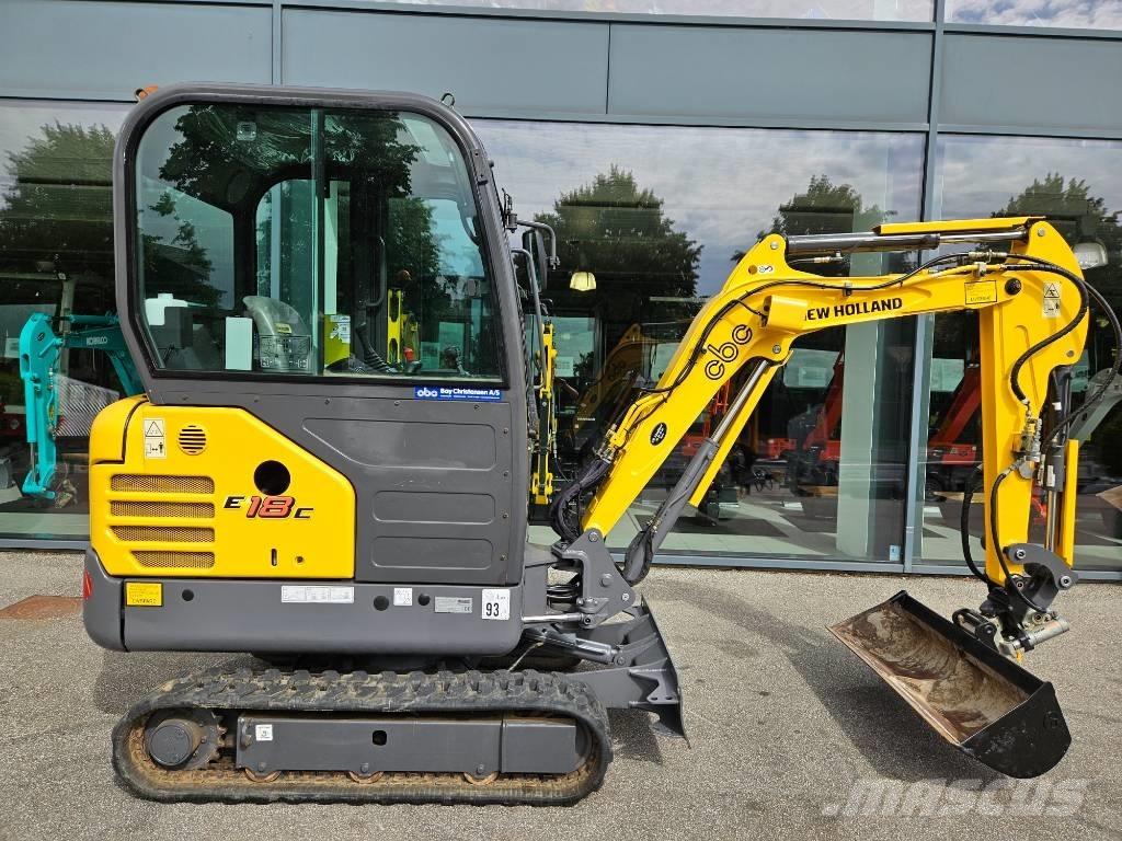 New Holland e18c Minigraafmachines < 7t