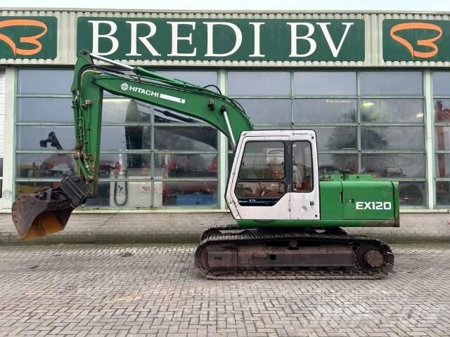 Hitachi EX 120 Rupsgraafmachines