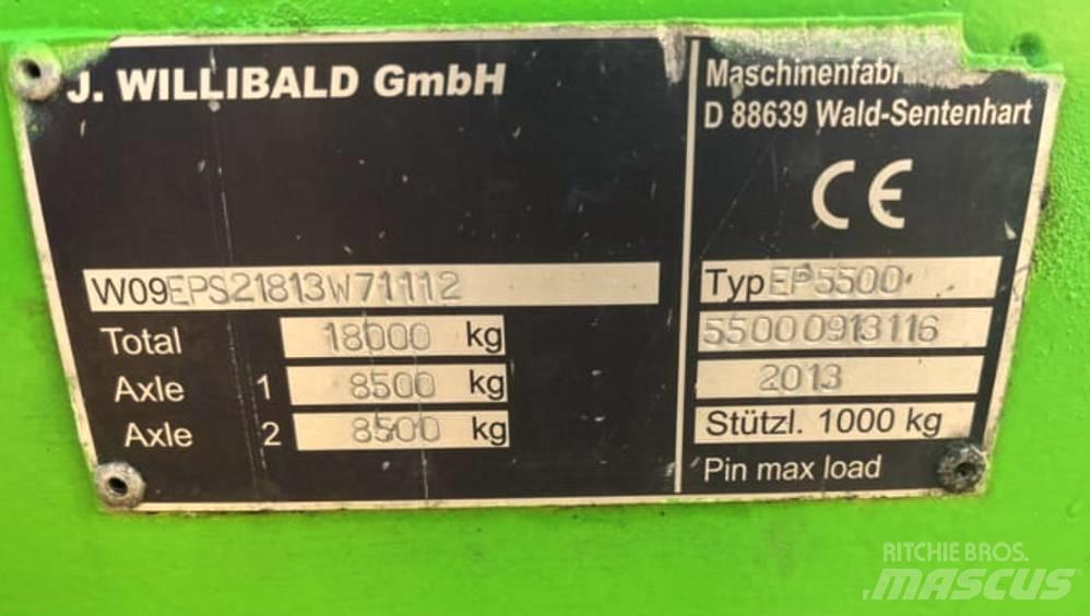 Willibald EP 5500 Stobbenfreesmachines
