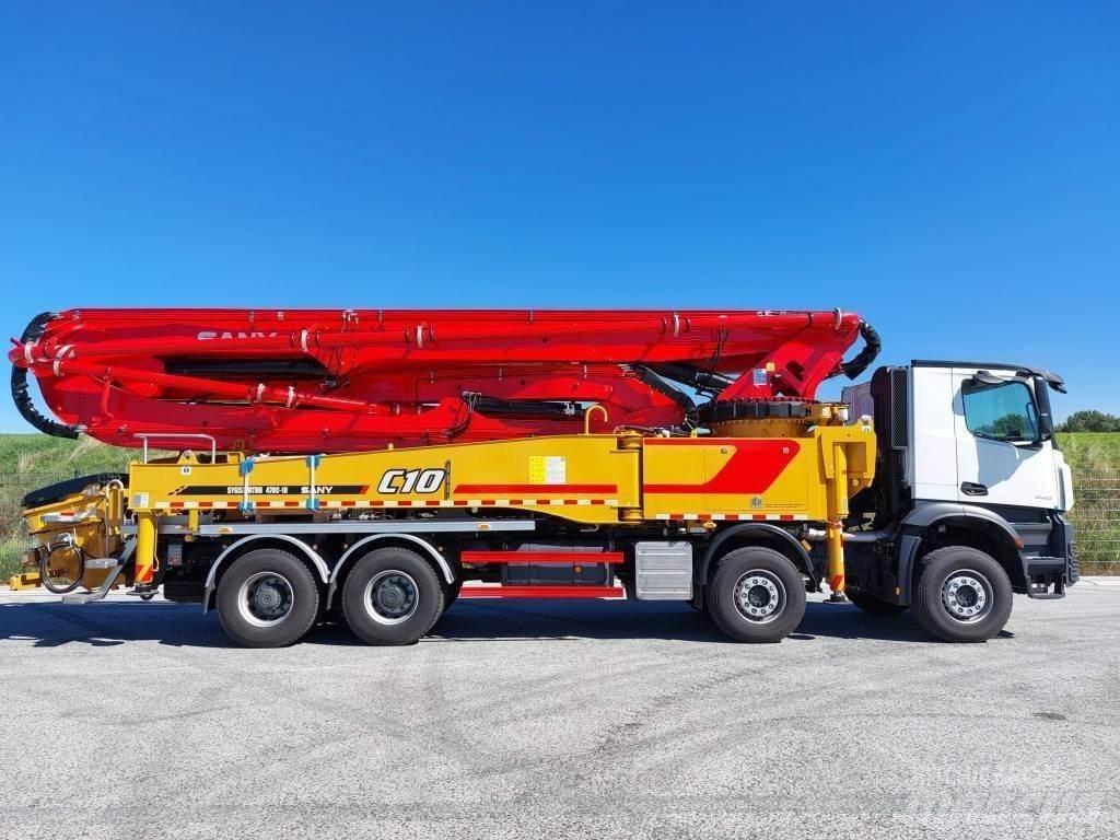 Mercedes-Benz Arocs Betonmixers en pompen