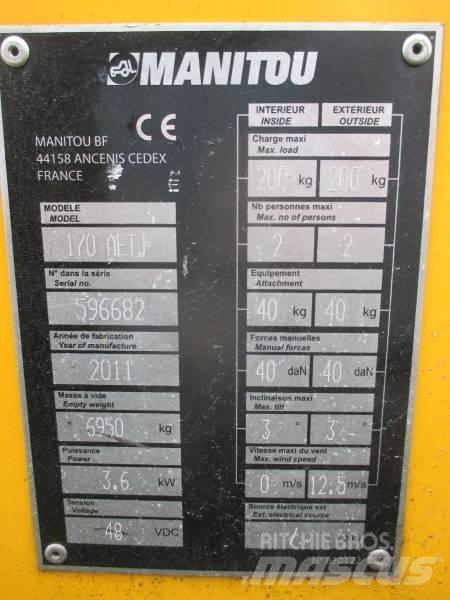 Manitou 170AETJ Knikarmhoogwerkers