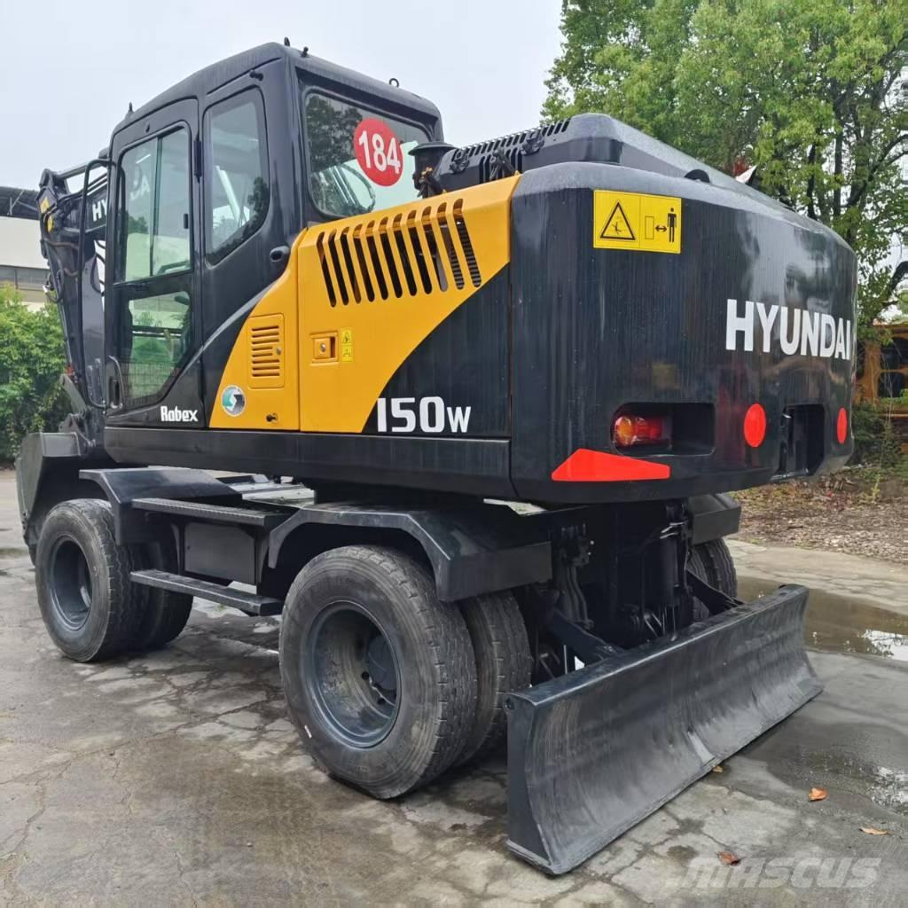 Hyundai R 150 W Wielgraafmachines