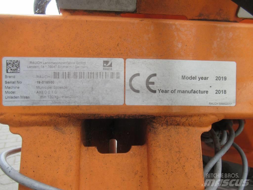 Rauch Axeo 2.1C Zand- en zoutstrooimachines