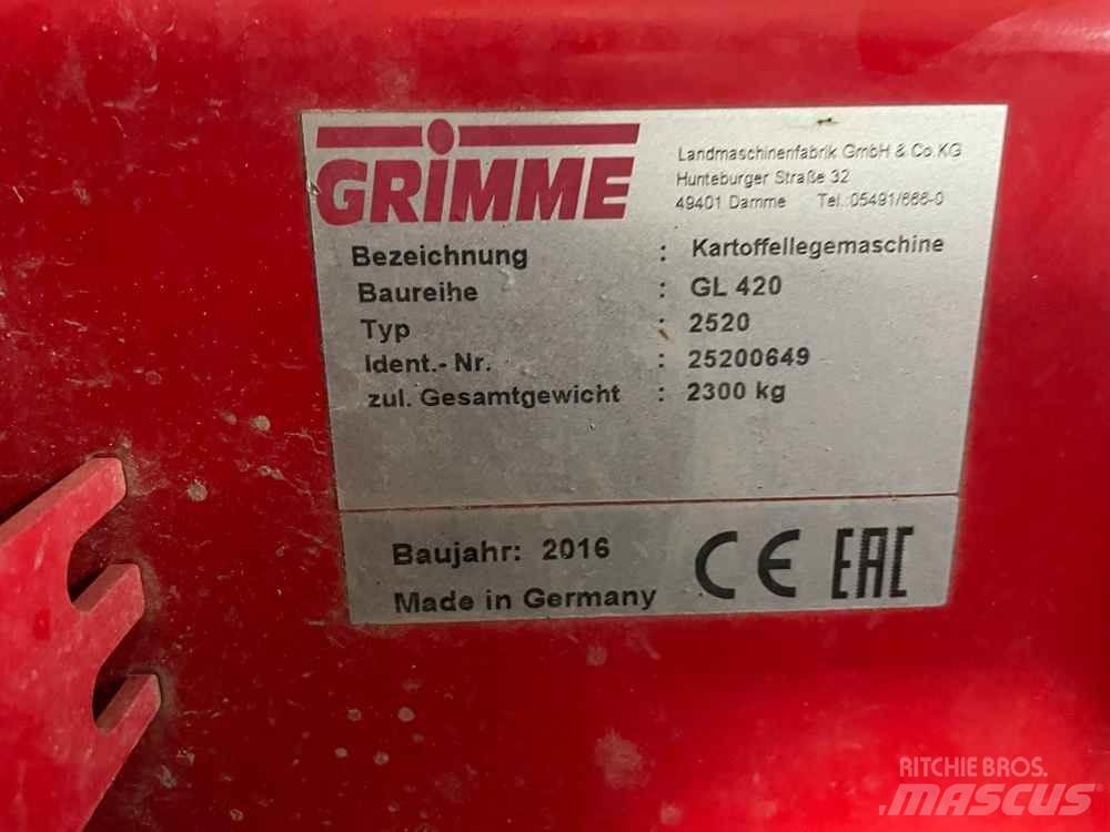Grimme GL 420 Aardappelplanters