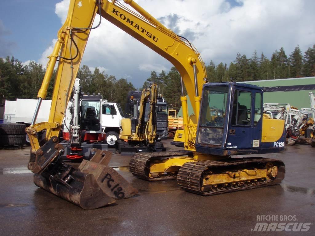 Komatsu PC120-5 Rupsgraafmachines