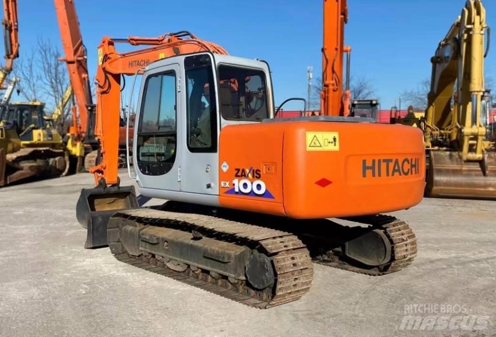 Hitachi EX 100 Rupsgraafmachines