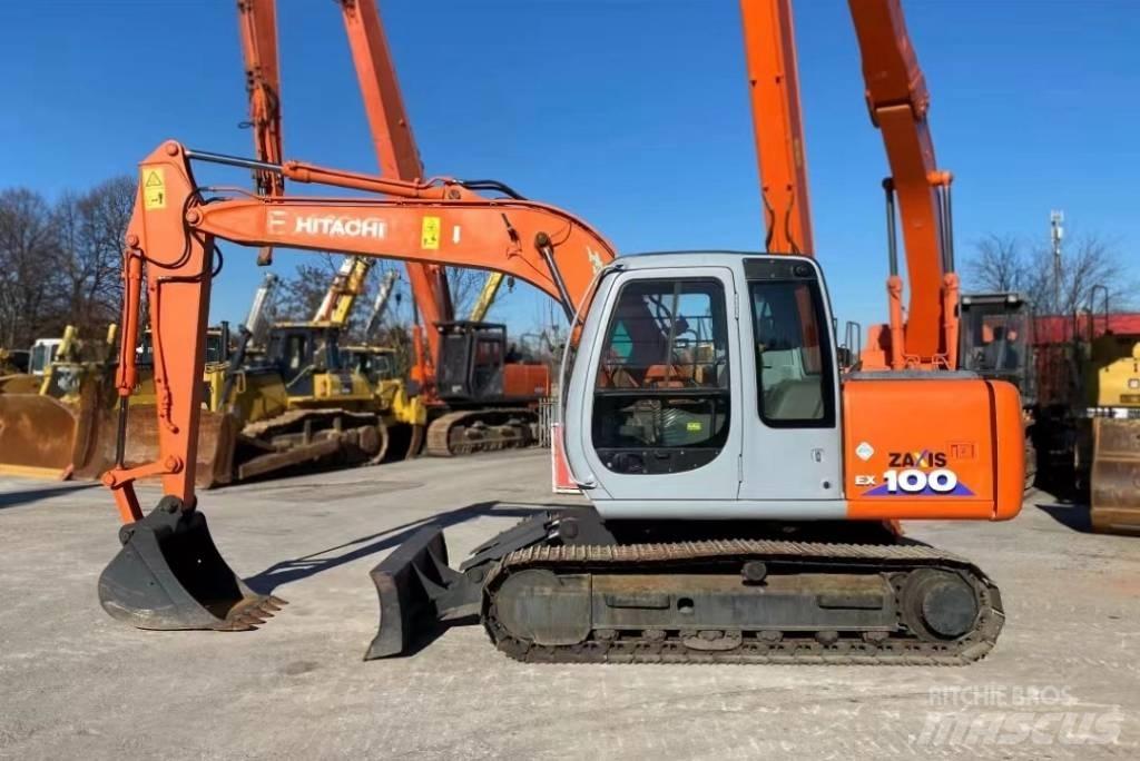 Hitachi EX 100 Rupsgraafmachines