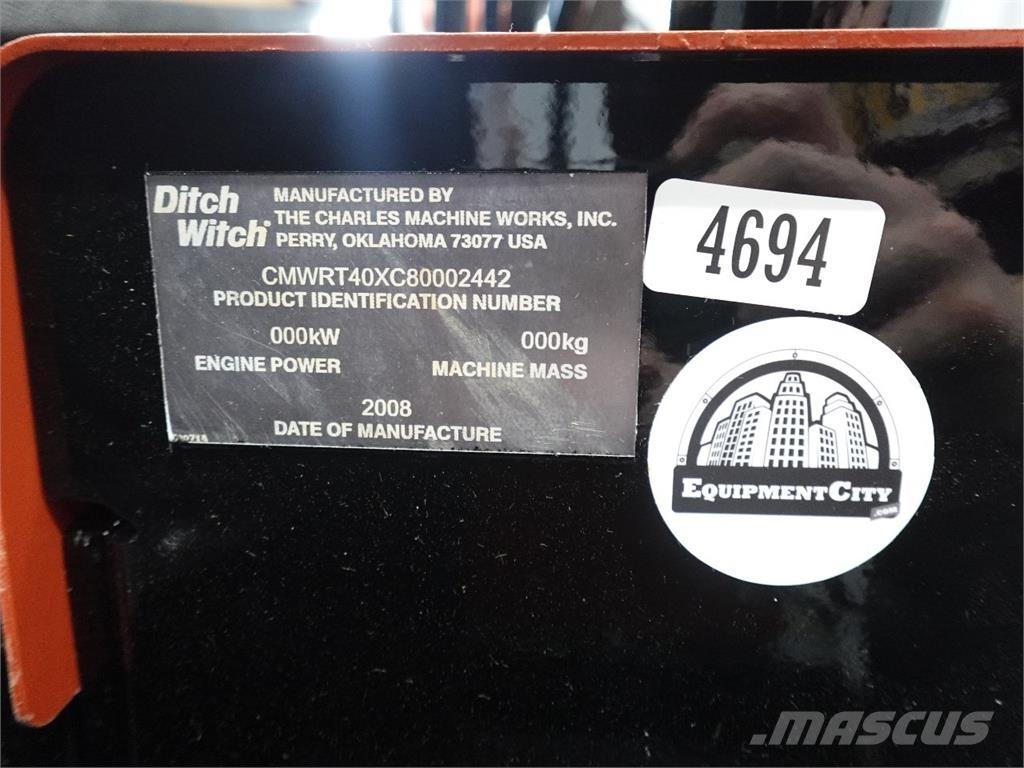 Ditch Witch rt40 Sleuvengravers