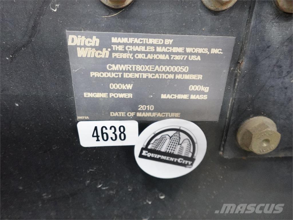 Ditch Witch RT80 Sleuvengravers
