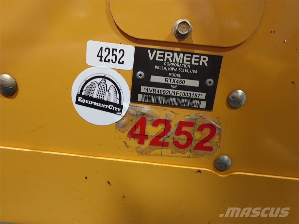 Vermeer RTX450 Sleuvengravers