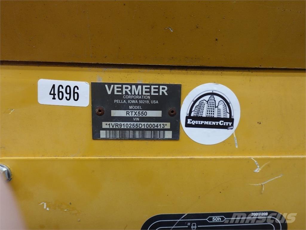 Vermeer RTX550 Sleuvengravers