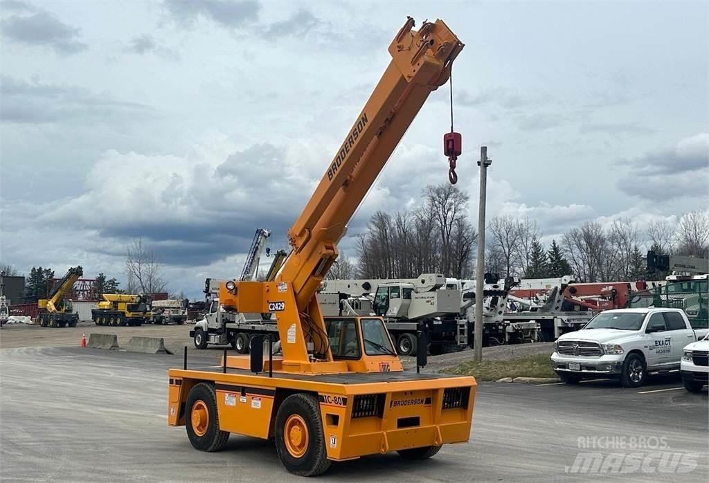 Broderson IC-80-3J Ruwterrein kranen